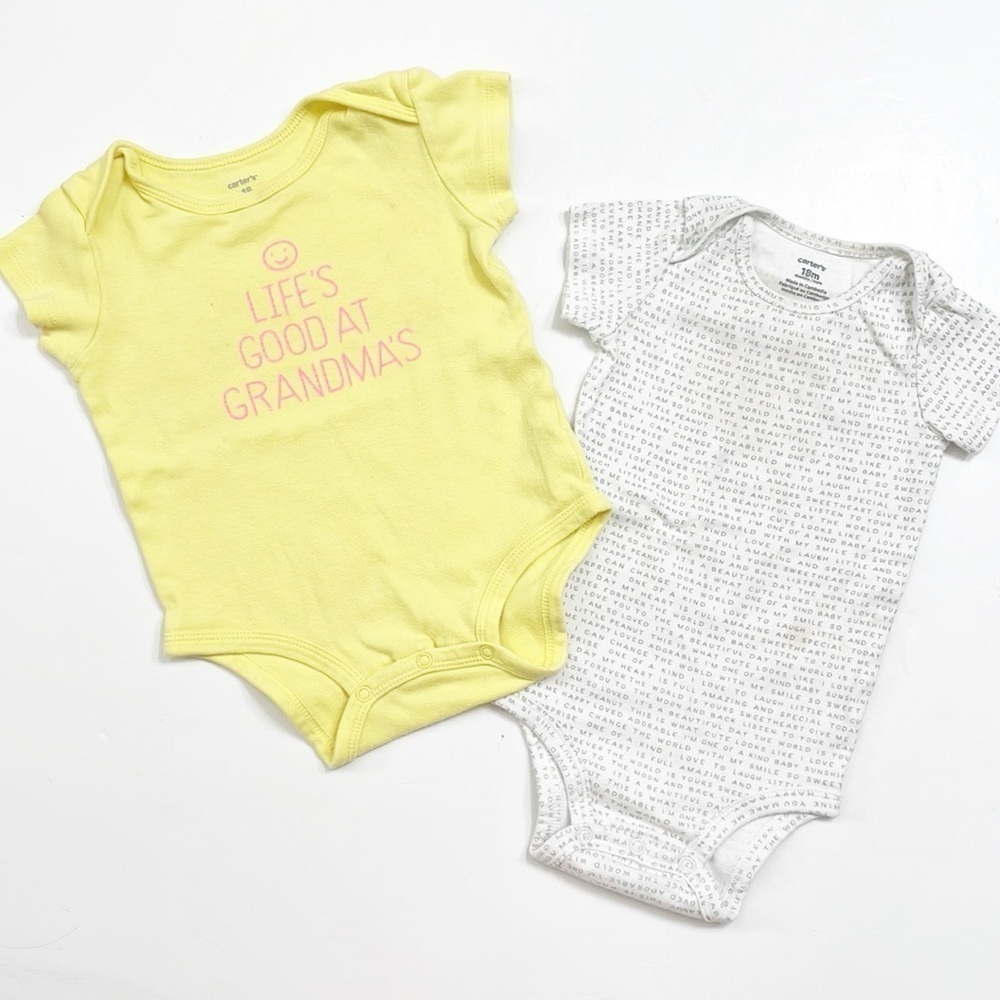 Carter’s baby girls bodysuits